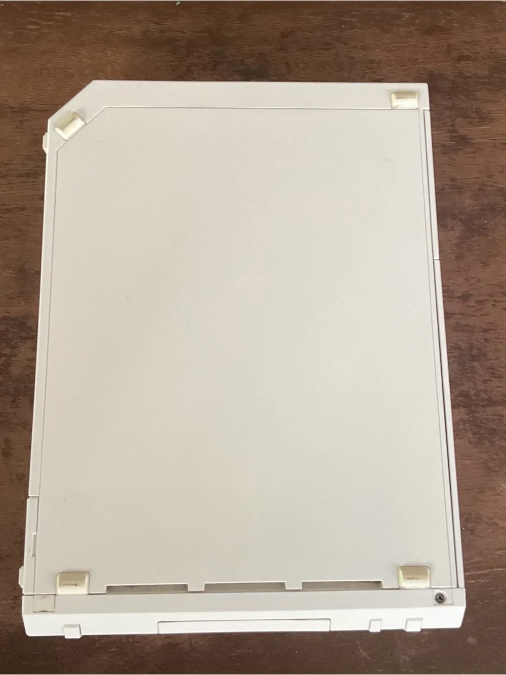 Nintendo White Console Top Cover with Subtle Logo